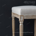 Luxus Stoff Holz Bein Wohnzimmer antiken Lounge Ottoman